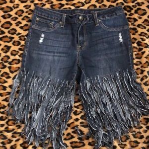 Restyled Jessica Simpson Shorts.